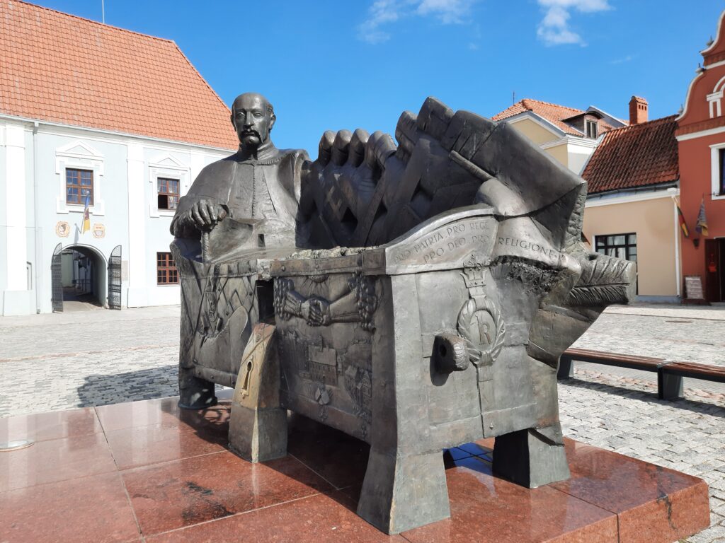 Kiejdany, Litwa, pomnik Janusza Radziwiłła