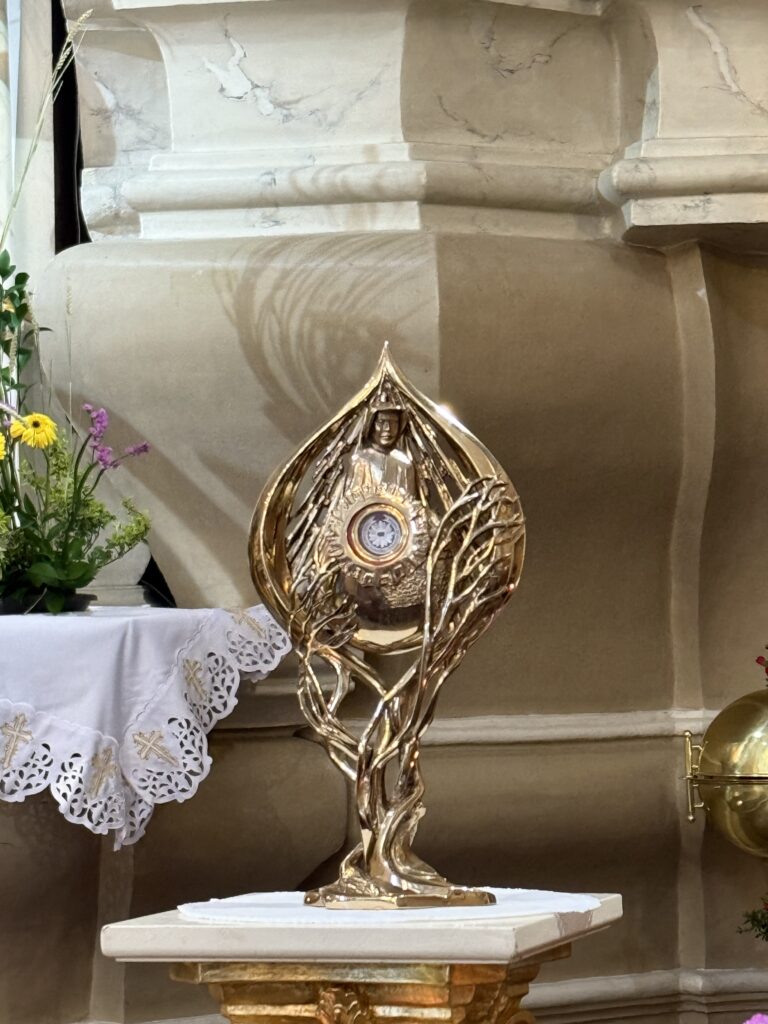 Relikwia św. Faustyny Kowalskiej, Wilno, kościół św. Rafała