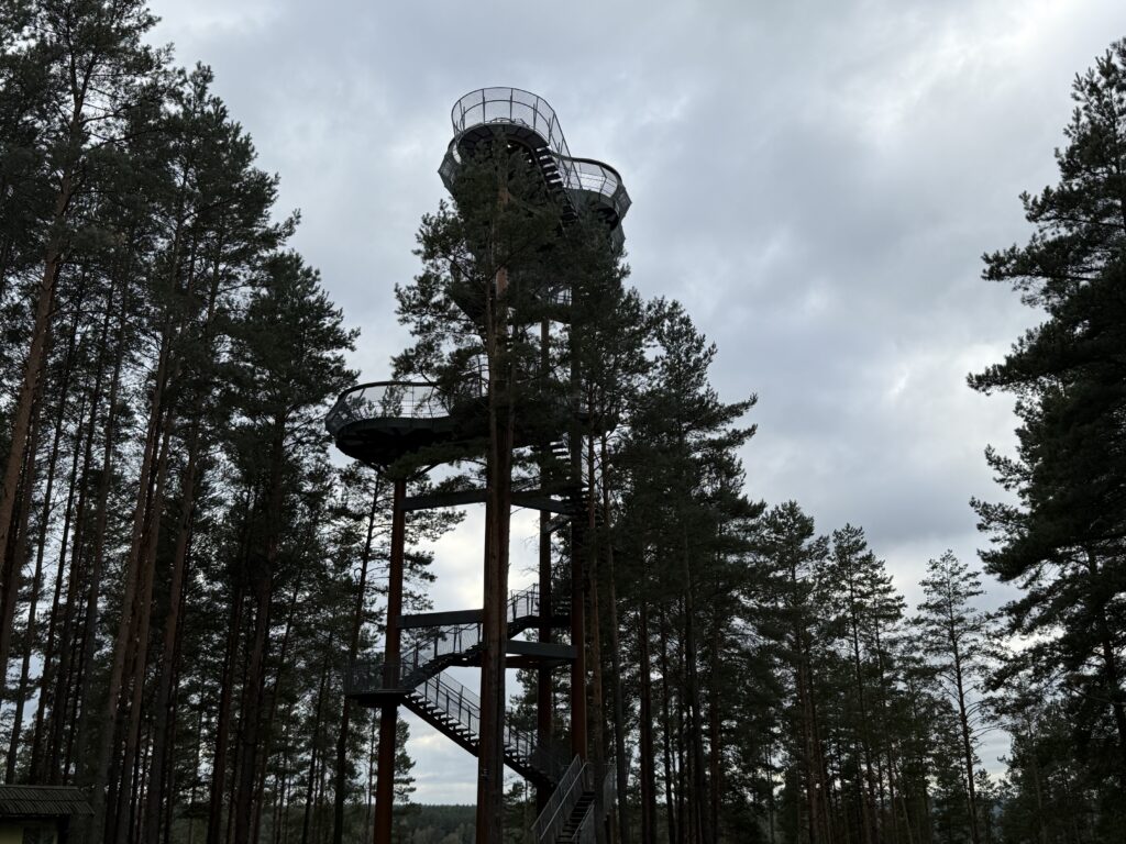 Merecz (lit.Merkinė), wieża widokowa