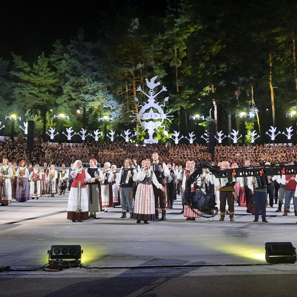 Swięto Pieśni i Tańca 2024, Wilno, Park Górny