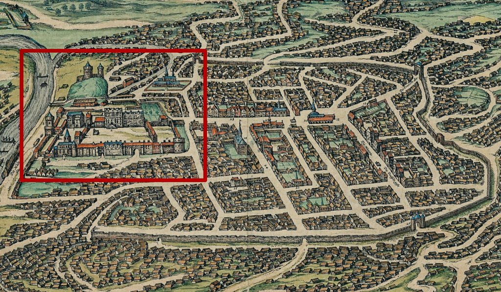 Wilno mapa 1576r.